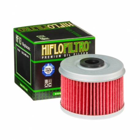 Tepalo filtras HF113 motociklo ar keturračio Honda