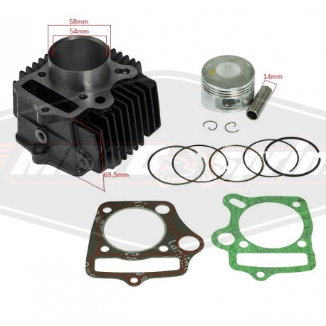 Variklio grupė ATV 125cc 124cc 54mm