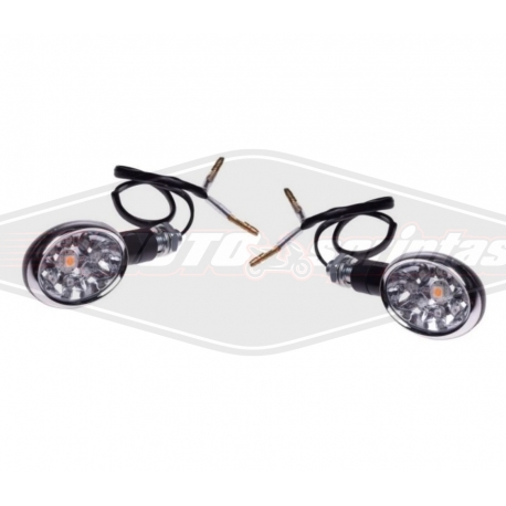 Posūkiai universalūs LED motociklo motorolerio keturračio