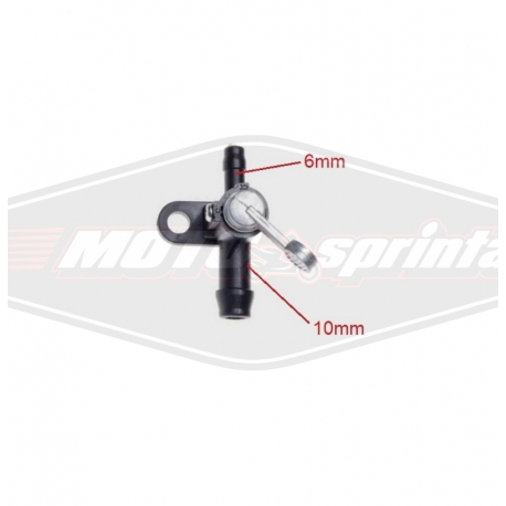 keturračio motociklo ATV kuro kranelis 10mm ir 6mm.