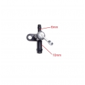 keturračio motociklo ATV kuro kranelis 10mm ir 6mm.