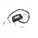 motociklo motorolerio numerio apšvietimas LED.
