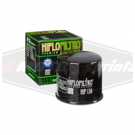 Motociklo tepalo filtras HF138 Suzuki Aprilia Arctic cat, Cagyva