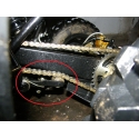 ATV 200 250cc keturračio grandinės įtempėjas mechanizmas