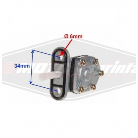 Motorolerio yamaha mbk kuro benzino kranelis vakuuminis