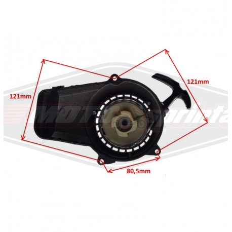 Mini pocket bike rankinis užvedimas. Vaikiško motociklo atv keturračio
