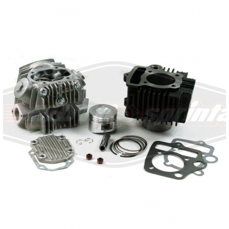 Motociklo atv keturračio variklio cilindras su galva 110cc 107cc