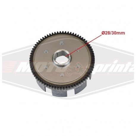 Motociklo atv keturračio sankabos komplektas CG 125 150 200 kinų