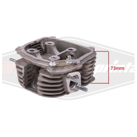 Motorolerio variklio galvutė GY6, 125cc, su EGR. Kinų keturračio cvt