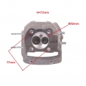 Motorolerio variklio galvutė GY6, 125cc, su EGR. Kinų keturračio cvt
