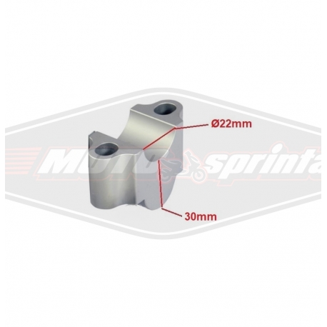 Motociklo vairo paaukštinimas 30mm. Skirtas 22mm vairui.