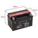 Akumuliatorius motociklo motorolerio YTX7A-bs, 12V, 6Ah