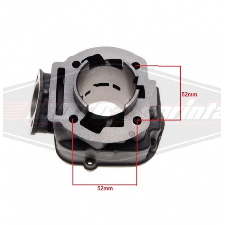 Mopedo cilindras variklio grupė 2T, 70cc, Aprilia Derbi Senda