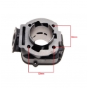 Mopedo cilindras variklio grupė 2T, 70cc, Aprilia Derbi Senda