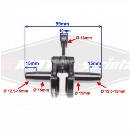 Alkūninis velenas Mini pocket bike kaikiško motocikliuko