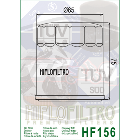 Tepalo filtras Hiflo HF156