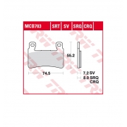 Stabdžių kaladėlės  Honda, Hyosung MCB703 2