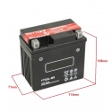 Akumuliatorius YTX5L-BS, 12V, 4Ah, 70A.