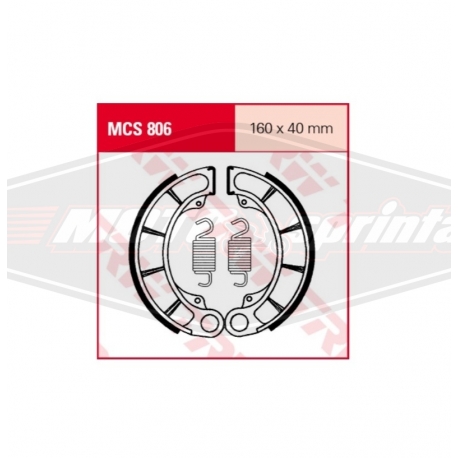 Būgninės stabdžių trinkelės MCS805 Honda XL600