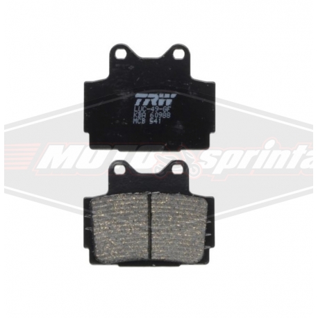 Motociklo stabdžių trinkelės kaladėlės Yamaha TZR, RD, FZR, SRX, XJ, FZS TRW, MCB541