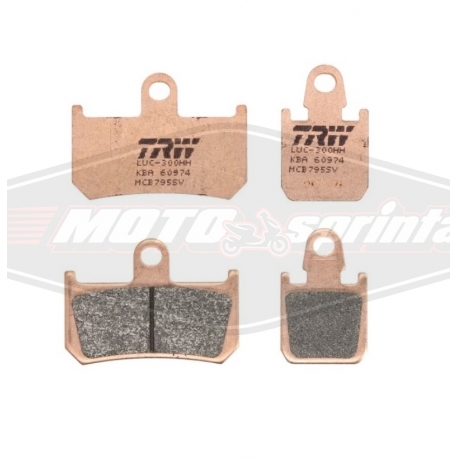 Stabdžių trinkelės kaladėlės Yamaha YZF-R1, MT01, XV 1700, TRW, MCB795SV