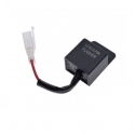 Motociklo motorolerio posūkių relė, universali 0,1W - 21W.