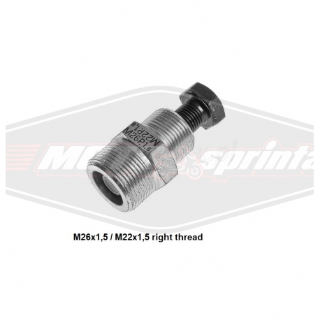 Motociklo magneto nuėmėjas M26x1,5 / 22x1,5