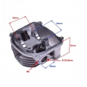 Motorolerio variklio galvutė GY6, 125cc.