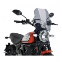 PUIG 8088H motociklo stiklas nuo vėjo universalus, tamsintas.