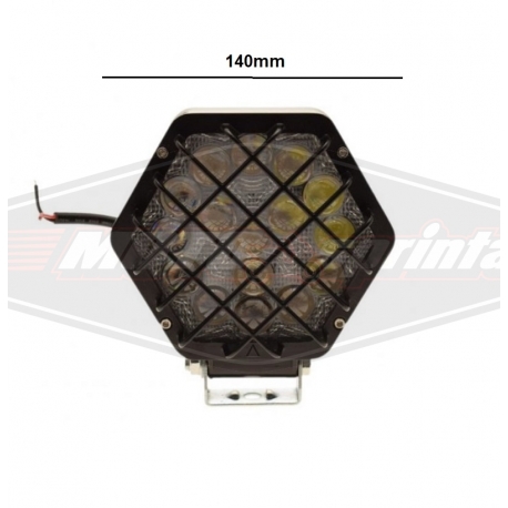 LED žibintas, 48W, 16LED, universalus