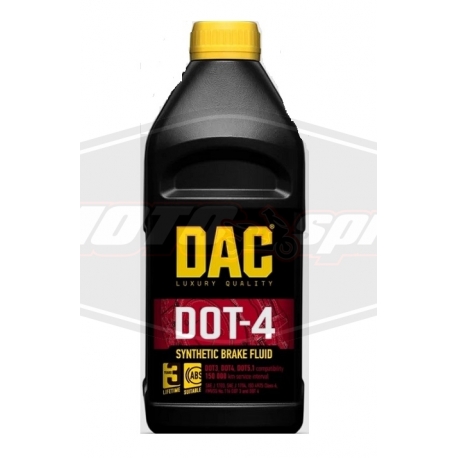 Stabdžių skystis DAC DOT 3/4/5,1, sintetinis.