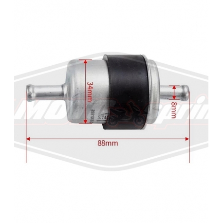 CFMOTO kuro filtras 8mm, įpurškimo sistemoms.