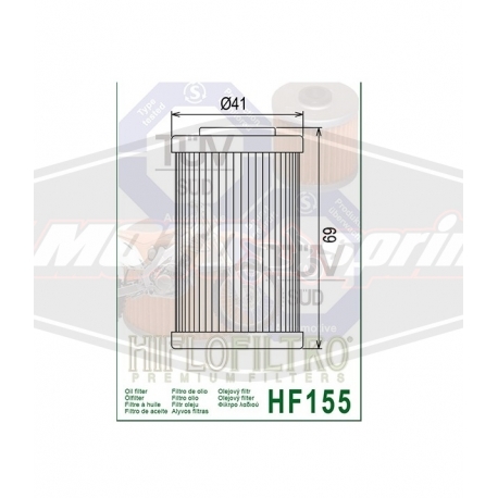 Tepalo filtras HIFLO HF155